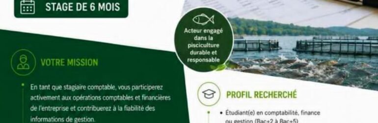 L&rsquo;entreprise SUPERUS AGRO recrute UN STAGIAIRE COMPTABLE !
