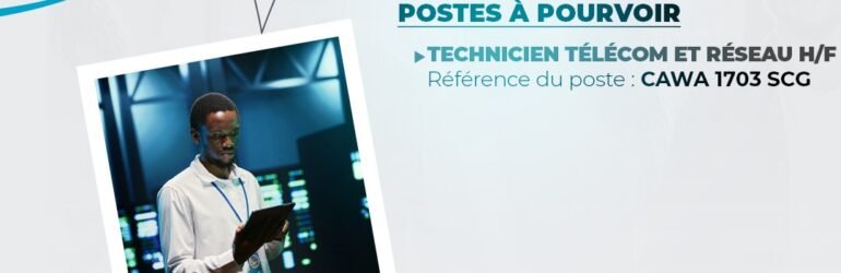 TECHNICIEN TELECOM ET RESEAU